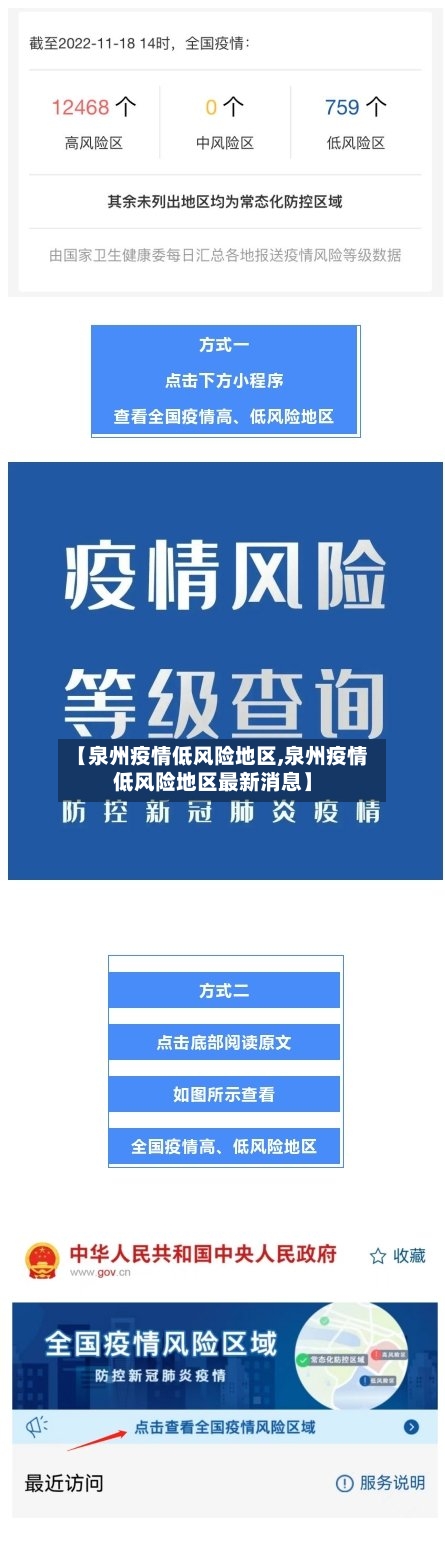 【泉州疫情低风险地区,泉州疫情低风险地区最新消息】