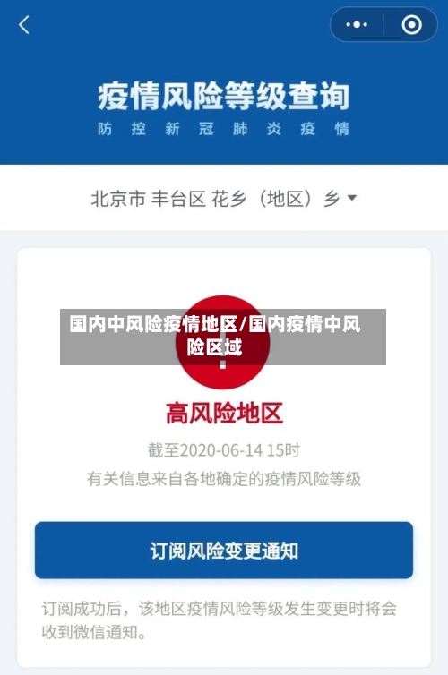 国内中风险疫情地区/国内疫情中风险区域-第2张图片