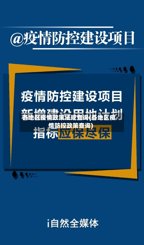 各地区疫情政策法规查询(各地区疫情防控政策查询)