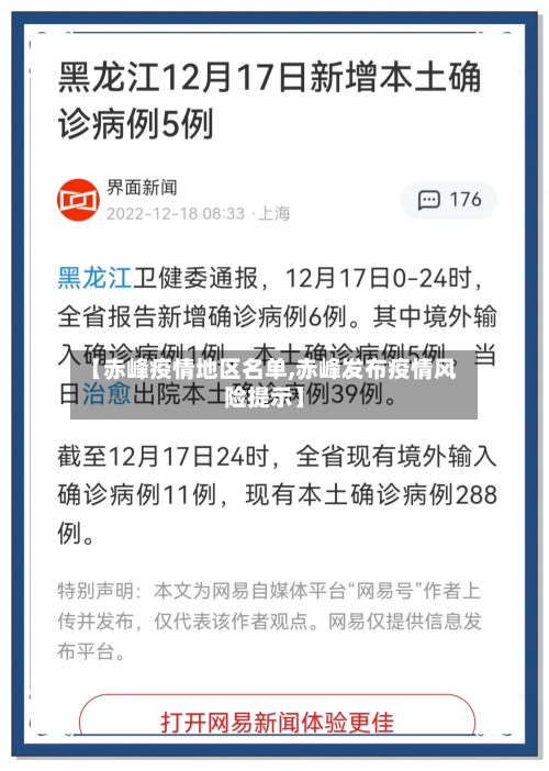 【赤峰疫情地区名单,赤峰发布疫情风险提示】-第3张图片