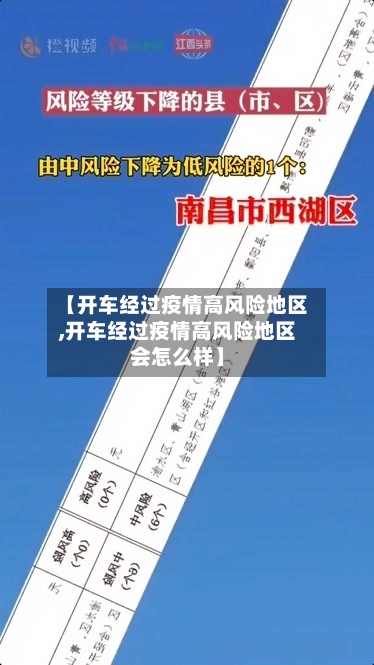 【开车经过疫情高风险地区,开车经过疫情高风险地区会怎么样】-第2张图片