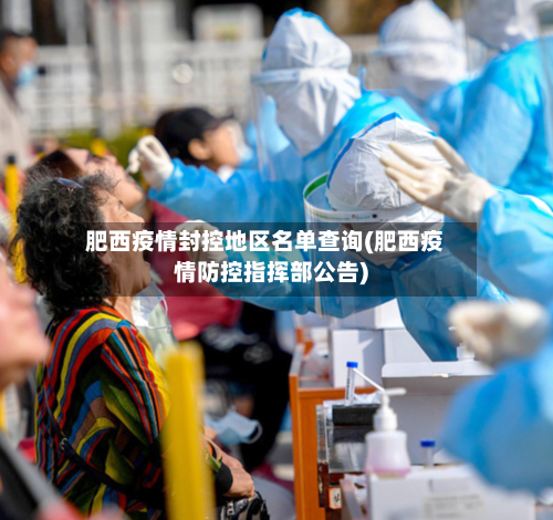 肥西疫情封控地区名单查询(肥西疫情防控指挥部公告)-第2张图片