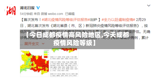 【今日成都疫情高风险地区,今天成都疫情风险等级】